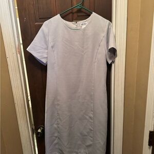 Women’s Size 12 Vicki Wayne Light Gray Midi Dress